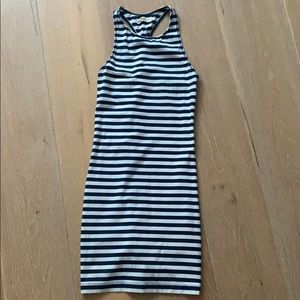 Hollister Striped bodycon dress